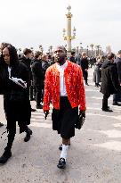 PFW - Street Style At Christian Dior