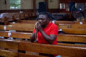 Ash Wednesday In Lagos, Nigeria