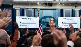 White House Press  Briefing Bye Karoline Leavitt