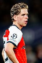 Feyenoord v FC Internazionale Milano - UEFA Champions League 2024/25 Round of 16 First Leg