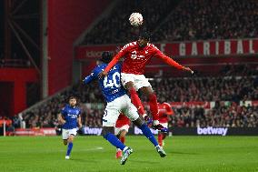 Nottingham Forest v Ipswich Town - Emirates FA Cup Fifth Round