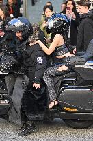 PFW Courreges Outside Arrivals