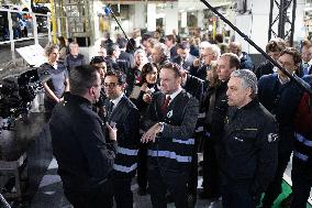 Visit of the Ampere ElectriCity Renault Manufacture site - Douai RL