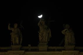 Religion: Cardinal Marcello Semeraro leads the recitation of the Holy Rosary for Pope Francis on March 05, 2025