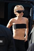 PFW - Courreges Haute Couture - Arrivals NB