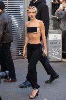 PFW - Courreges Haute Couture - Arrivals NB