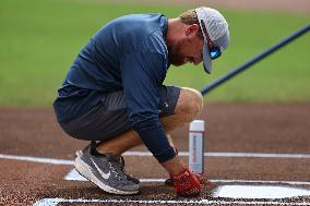 Spring Training Baseball - Nationals Vs. Marlins