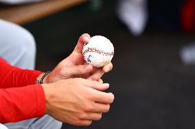 Spring Training Baseball - Nationals Vs. Marlins