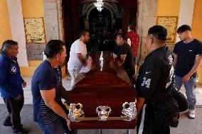 Ash Wednesday (The First Day Of Lent) In Mexico