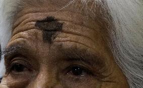 Ash Wednesday (The First Day Of Lent) In Mexico