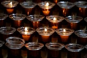 Ash Wednesday (The First Day Of Lent) In Mexico