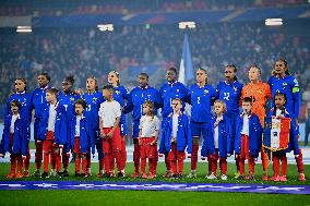 FRA: France V Iceland - UEFA Women's Nations League 2024/25 A2 MD2