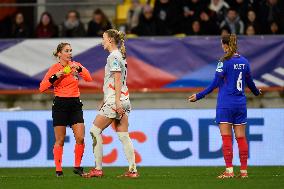 FRA: France V Iceland - UEFA Women's Nations League 2024/25 A2 MD2