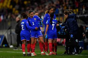 FRA: France V Iceland - UEFA Women's Nations League 2024/25 A2 MD2