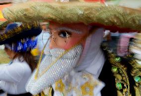 Festival Of Charros And Comparsas On The Occasion Of Holy Week In Mexico