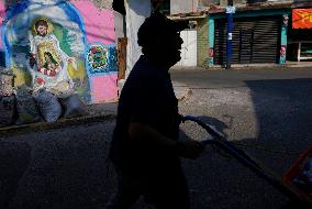 Festival Of Charros And Comparsas On The Occasion Of Holy Week In Mexico