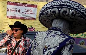 Festival Of Charros And Comparsas On The Occasion Of Holy Week In Mexico