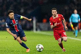 Paris Saint-Germain v Liverpool FC - UEFA Champions League 2024/25 Round of 16 First Leg