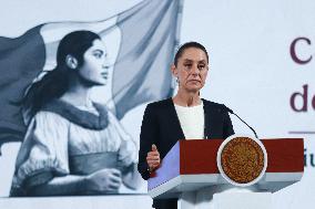 Mexico's President Holds Meeting on Tariffs Imposed Trump - Mexico