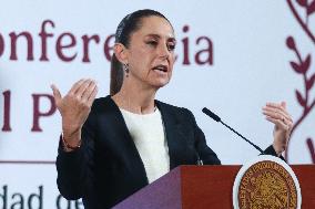 Mexico's President Holds Meeting on Tariffs Imposed Trump - Mexico