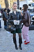 PFW Chloe Outside Arrivals