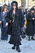 PFW Chloe Outside Arrivals