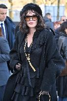 PFW Chloe Outside Arrivals