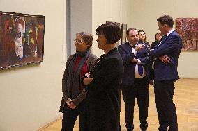 Polands Culture Minister visits Ukraines National Art Museum in Kyiv