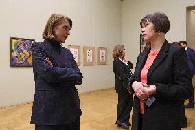 Polands Culture Minister visits Ukraines National Art Museum in Kyiv