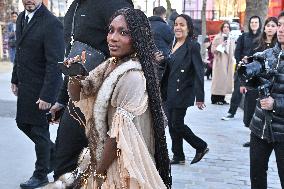 PFW Chloe Outside Arrivals