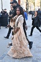 PFW Chloe Outside Arrivals