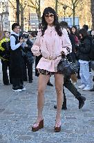 PFW Chloe Outside Arrivals
