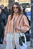 PFW Chloe Outside Arrivals