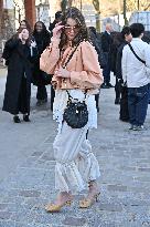 PFW Chloe Outside Arrivals