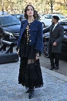 PFW Chloe Outside Arrivals