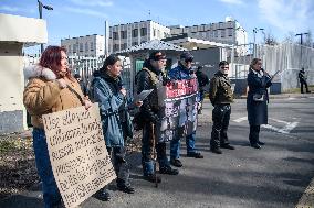 Ukrainians Attend A Rally Addressed To The US Government In Front Of The U.S. Embassy In Kyiv