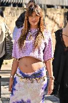 PFW Rabanne Outside Arrivals