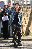 PFW Rabanne Outside Arrivals