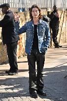 PFW Rabanne Outside Arrivals