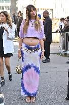 PFW Rabanne Outside Arrivals