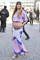 PFW Rabanne Outside Arrivals