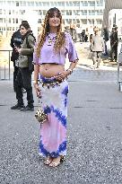 PFW Rabanne Outside Arrivals