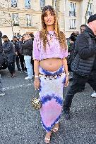 PFW Rabanne Outside Arrivals