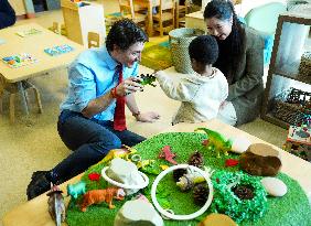 PM Trudeau Visits a Daycare - Ottawa