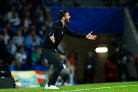 Real Sociedad de Futbol v Manchester United - UEFA Europa League 2024/25 Round of 16 First Leg