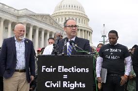 DC: Cong Stutzman hold an Election Integrity, Civil Right press conference