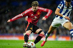 Real Sociedad de Futbol v Manchester United - UEFA Europa League 2024/25 Round of 16 First Leg