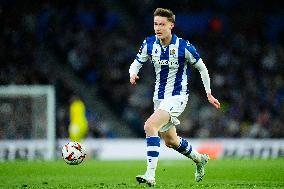 Real Sociedad de Futbol v Manchester United - UEFA Europa League 2024/25 Round of 16 First Leg