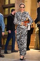 PFW Schiaparelli Arrivals