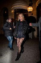 PFW - Kate Moss At Isabel Marant